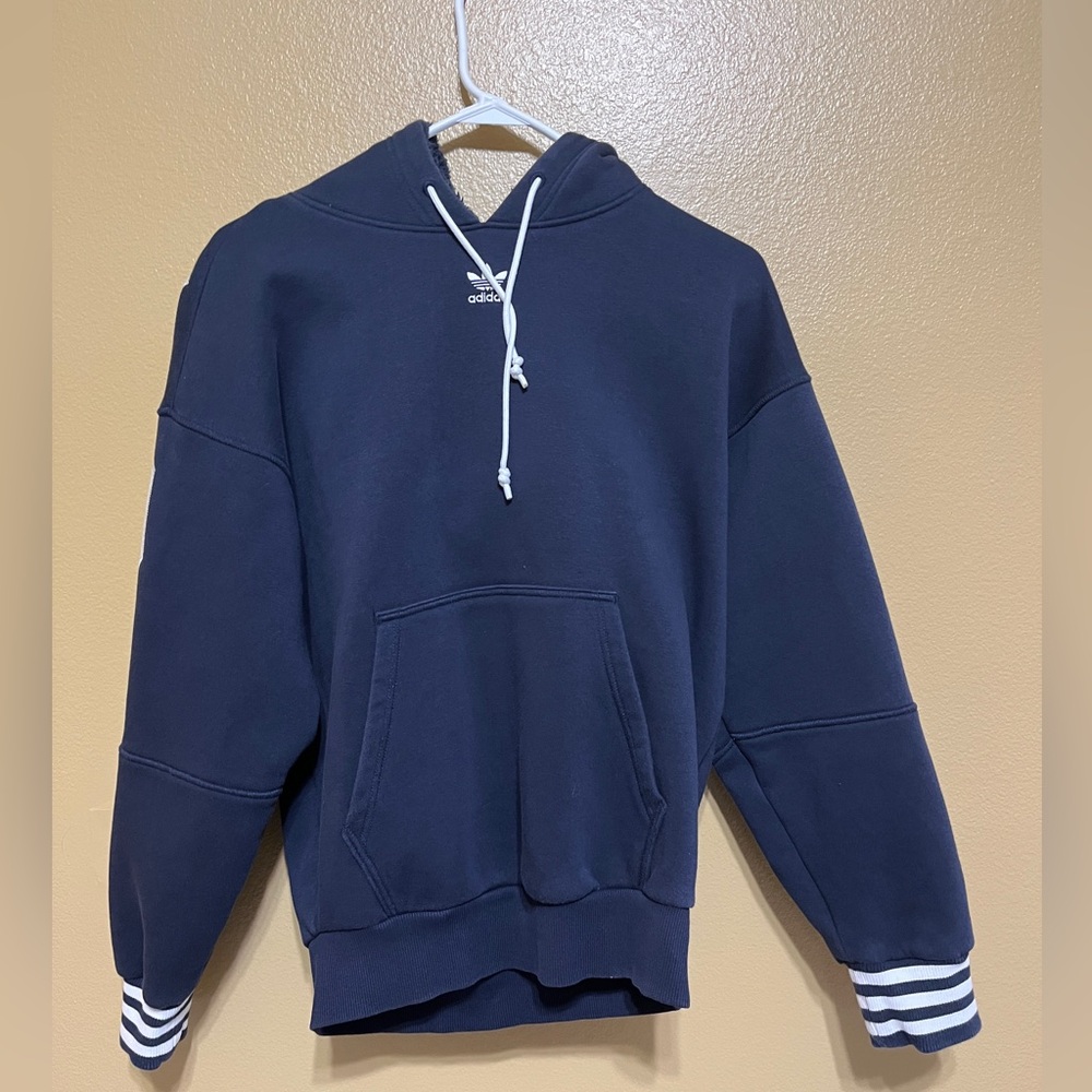 Adidas Navy Blue Women's Hoodie